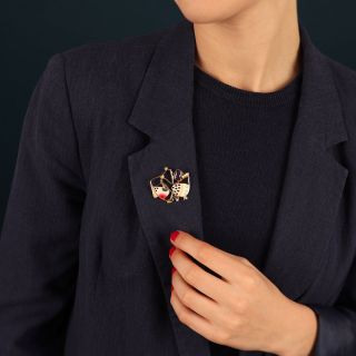 Broche Multi fleurs Bloom, Marque Taratata